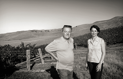 Biserno - Marchese Lodowico Antinori und WeinmacherIn Helena Lindberg