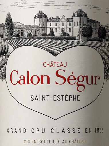CHÂTEAU CALON SEGUR 3ème Grand Cru Classé 2022 