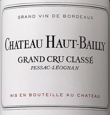 CHÂTEAU HAUT-BAILLY Grand Cru Classé 2022 