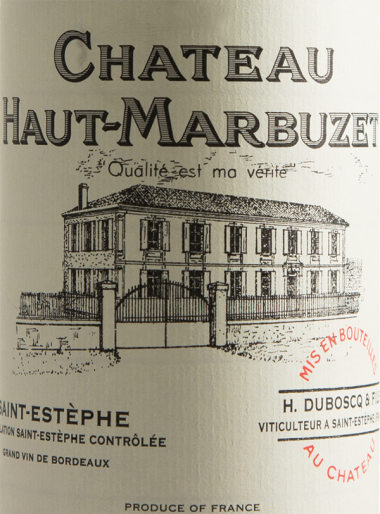 CHÂTEAU HAUT MARBUZET Cru Bourgeois Exceptionnel 2022 
