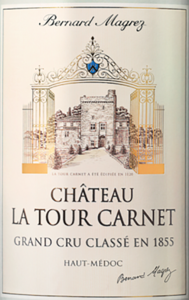 CHÂTEAU LA TOUR CARNET 4eme Grand Cru Classé 2022 