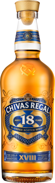 Chivas Regal Blended Scotch Whisky 18 Years 