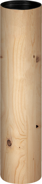 Geschenkkarton Holzoptik für 1 Fl. 0,75L 