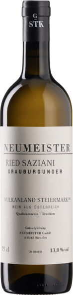 Grauburgunder Ried Saziani GSTK 2023 