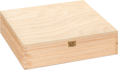 Holzkassette für 3 Fl. 0,75L 