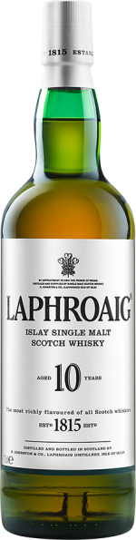 Laphroaig 10 Years Islay Single Malt Scotch Whisky 
