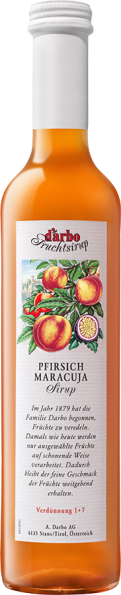 Pfirsich Maracuja Sirup 