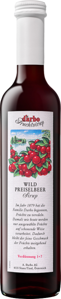Preiselbeer Sirup 