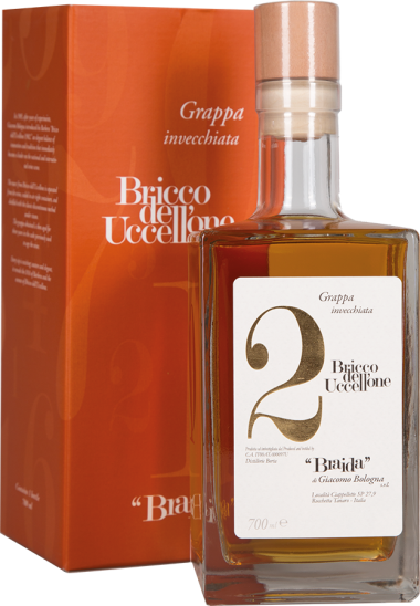 Grappa invecchiata di Bricco dell'Uccellone 
