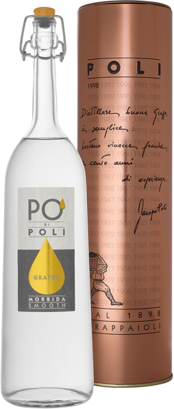 Grappa Po' di Poli Moscato Morbida 