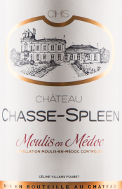 CHÂTEAU CHASSE SPLEEN Cru Bourgeois Exceptionnel 2022 