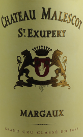 CHÂTEAU MALESCOT SAINT-EXUPÉRY 3ème Grand Cru Classé 2022 